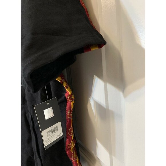 New NBA Cleveland Cavaliers Unisex Short Sleeve Pull Over Hoodie Large Black NWT - Picture 2 of 8